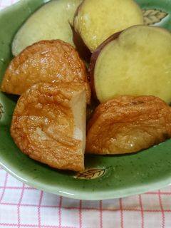 さつま芋とさつま揚げの煮物-レシピのメイン写真