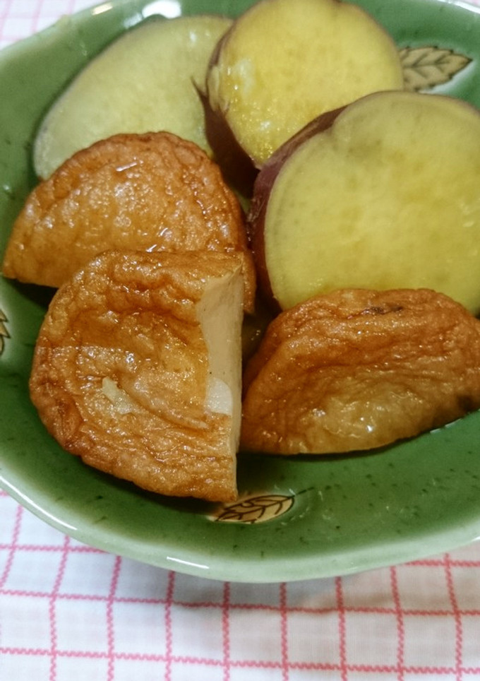 さつま芋とさつま揚げの煮物-レシピのメイン写真