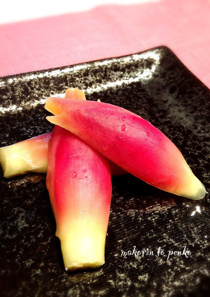 簡単！くせになる♫みょうがの甘酢漬け-レシピのメイン写真