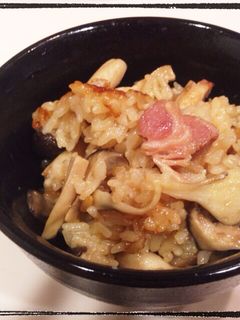 さっぱりきのこの炊き込みご飯-レシピのメイン写真