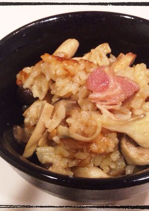 さっぱりきのこの炊き込みご飯-レシピのメイン写真