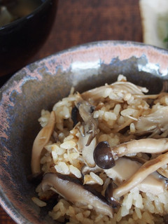 秋本番!!香りを楽しむ☆きのこご飯-レシピのメイン写真