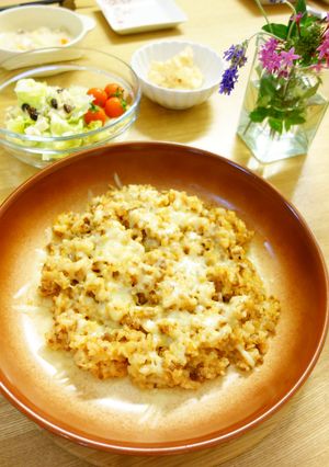和風チキンライスのチーズのせ♪-レシピのメイン写真