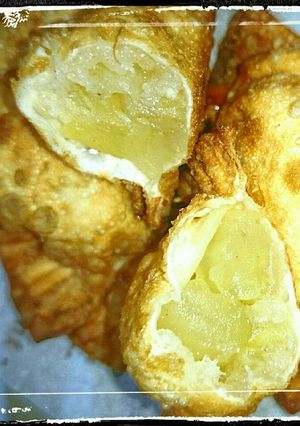 食べたい時のアップル餃子(パン粉入り)-レシピのメイン写真