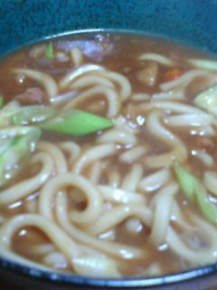 残ったカレーで簡単カレーうどん-レシピのメイン写真