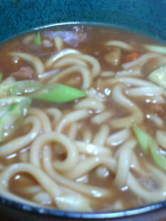残ったカレーで簡単カレーうどん-レシピのメイン写真