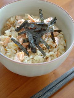 秋鮭の炊き込みご飯-レシピのメイン写真