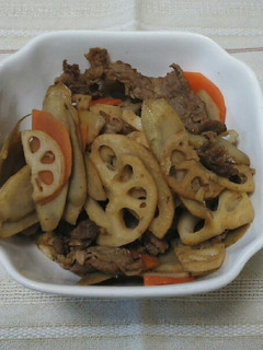 根菜と牛肉の甘辛煮-レシピのメイン写真