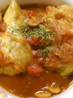 簡単 絶品! トマト味の ロールキャベツ-レシピのメイン写真