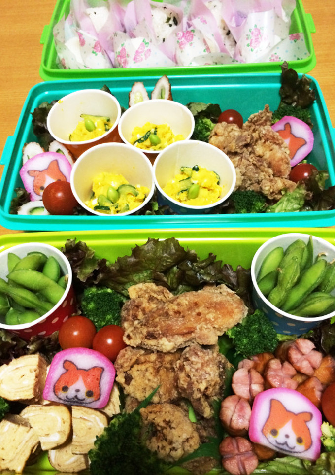 2014年 幼稚園運動会のお弁当☆-レシピのメイン写真