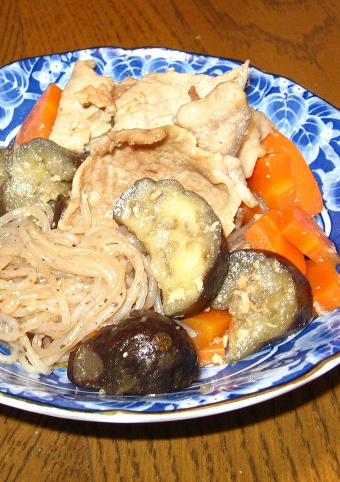 茄子と豚の味噌煮-レシピのメイン写真