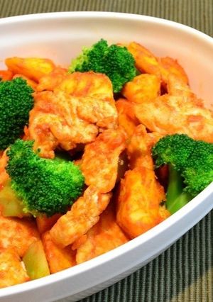 安納芋とチキンのトマトソース-レシピのメイン写真