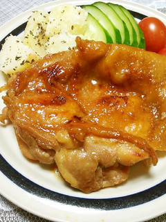 漬けて焼くだけ・鶏の照り焼き♪-レシピのメイン写真