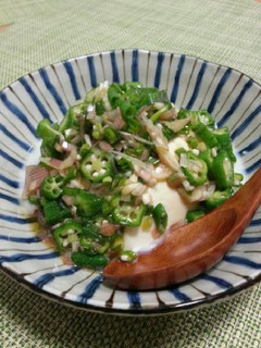 簡単3分でできる!薬味つるりん冷やっこ-レシピのメイン写真