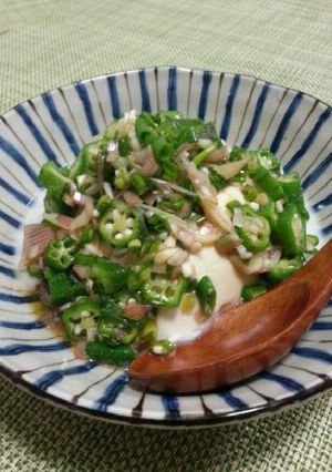簡単3分でできる!薬味つるりん冷やっこ-レシピのメイン写真