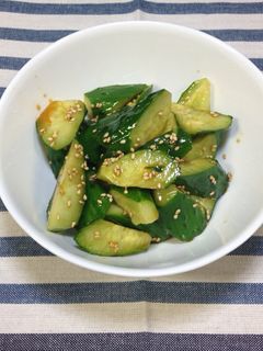 簡単♪中華風浅漬けきゅうり-レシピのメイン写真