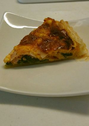 ほうれん草のトマトクリームキッシュ-レシピのメイン写真