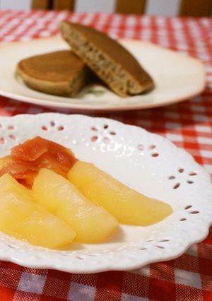 レンジで簡単☆林檎のコンポート-レシピのメイン写真