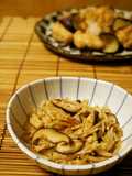後一品に☆えのきと椎茸の麺つゆ炒め
