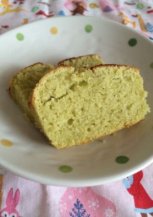 しっとりふわふわ♡抹茶のパウンドケーキ-レシピのメイン写真
