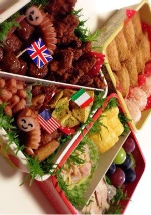 2014運動会お弁当♡-レシピのメイン写真