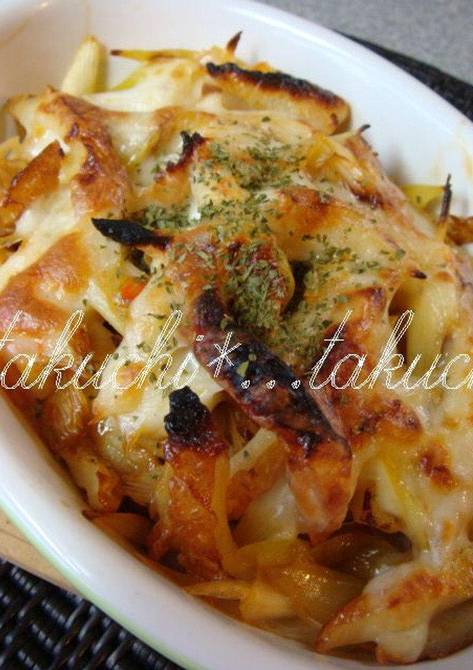 長ネギとちくわスイートチリマヨチーズ焼き-レシピのメイン写真