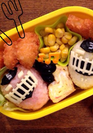 キャラ弁♡ トッキュウジャー ３号&５号-レシピのメイン写真