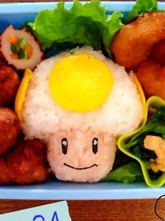 キャラ弁♡ スーパーマリオ キノピオ-レシピのメイン写真