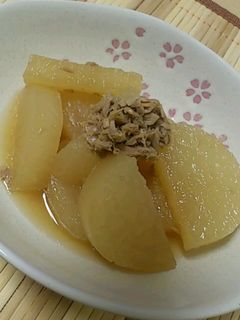 ツナ大根の煮物-レシピのメイン写真