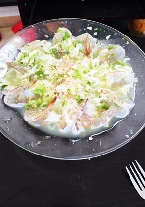 アグアチレ(メキシコ風生海老の刺身)-レシピのメイン写真