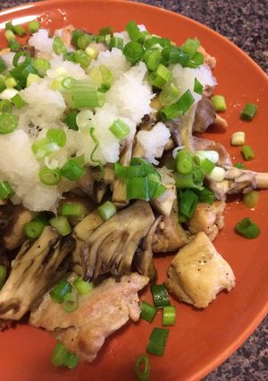 鶏肉ときのこのさっぱりおろしポン酢-レシピのメイン写真