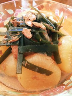 ツナ缶で丸ごと1本!大根の煮物!-レシピのメイン写真