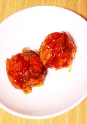 トマト味の肉巻きおにぎり-レシピのメイン写真