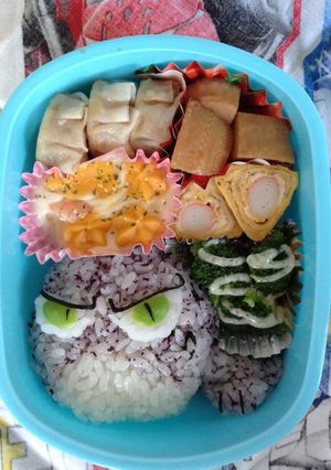 オレカバトルでタマゴン♪キャラ弁-レシピのメイン写真