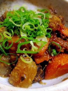 大根たっぷりの牛すじ味噌煮焼き-レシピのメイン写真