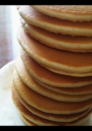 【ふんわり】ホットケーキ【甘さ控えめ】-レシピのメイン写真