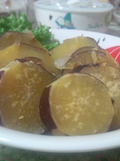 さつまいもの塩レモンはちみつ煮-レシピのメイン写真