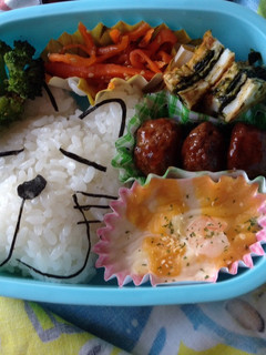 デンジャラスじーさんでゲベ♪キャラ弁-レシピのメイン写真