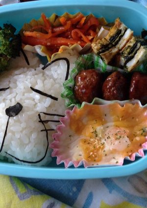 デンジャラスじーさんでゲベ♪キャラ弁-レシピのメイン写真