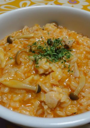 簡単♪ご飯で作るトマトリゾット-レシピのメイン写真