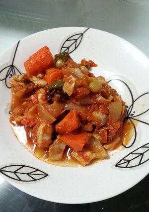 鶏肉と野菜のトマト煮☆-レシピのメイン写真