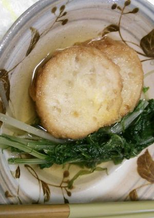 あぶら麩と水菜の炊いたん。簡単-レシピのメイン写真