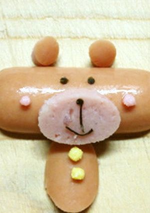 簡単ウィンナーのくまちゃん-レシピのメイン写真