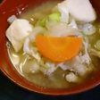 生姜も入れよ!あったか豚汁
