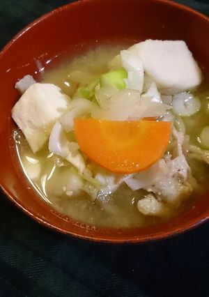 生姜も入れよ！あったか豚汁-レシピのメイン写真