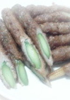 鮎さん家のひき肉巻き(アスパラ)-レシピのメイン写真