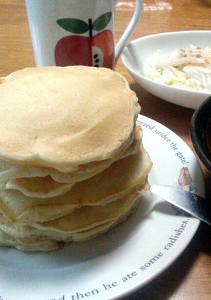 クリームチーズパンケーキ-レシピのメイン写真