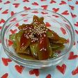 セロリのピリカラ☆ケチャップ和え