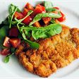 細かいパン粉が特徴のミラノ風カツレツ