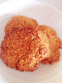 ココナッツのオートミールクッキー-レシピのメイン写真